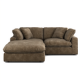 Custom 2-Seater & Ottoman Sofa