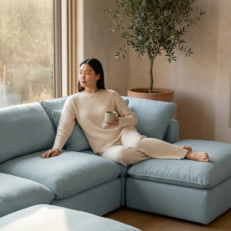 Custom 6-Seater U-Shaped Sectional